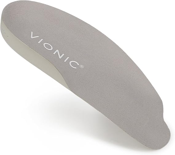 Vionic Relief 3/4 Length Unisex Orthotic Insole | VIO Motion Technology with Contoured Arch Support & Deep Heel Cup | Shock-Absorbing Insoles for Plantar Fasciitis & Heel Pain Relief | Medium
