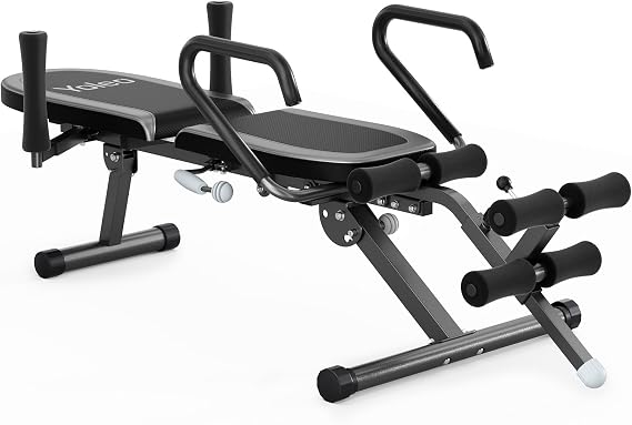 YOLEO Inversion Table Decompression Table for Back Pain Relief 265 lbs
