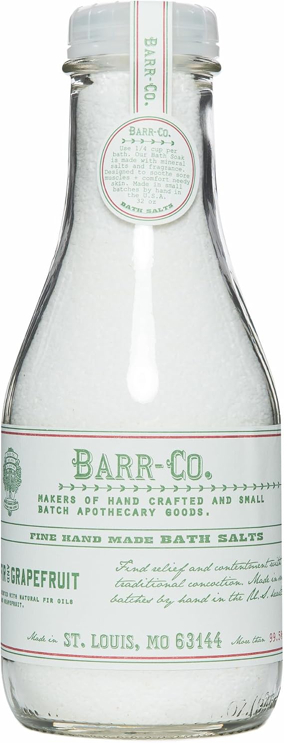 Barr-Co. Fir & Grapefruit Bath Salts, 32 oz