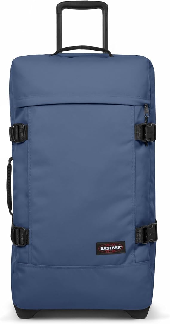 Eastpak TRANVERZ M Suitcase, 67 x 35.5 x 30 cm, 78 L, Blue (Powder Pilot), One Size, Tranverz M