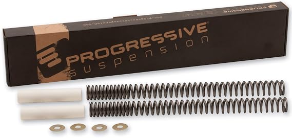 Progressive Suspension 11-1527 18.5 Progressive Rate Fork Spring,Black