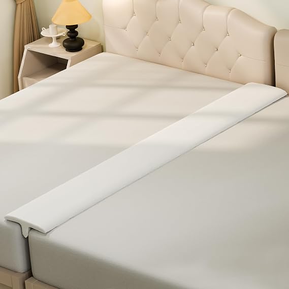 ENITYA 80"x12" Wide Split King Gap Filler for Adjustable Bed,Up to 3" Gap