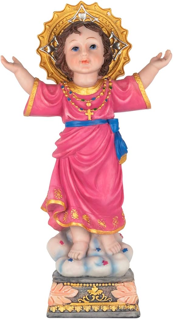 KI Store Divine Child Figurine Divino Nino Holy Child 12-Inch Religious Statue Resin Table Top Figure