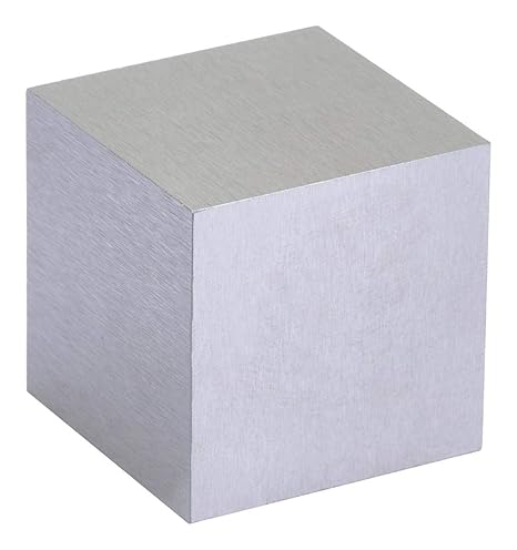 Plain 1/2" (Half Inche) Tungsten Cube Density Cubes High Density Element Cube for Element Collections Lab Experiment Material Heavy Small Objects Experience(Tungsten,1/2 Inch) By Unique Metals