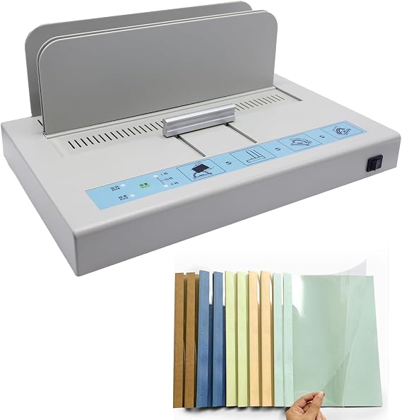 Thermal Binding Machine,500 Sheet Capacity Book Binder,Smart Temperature Control,for Documents
