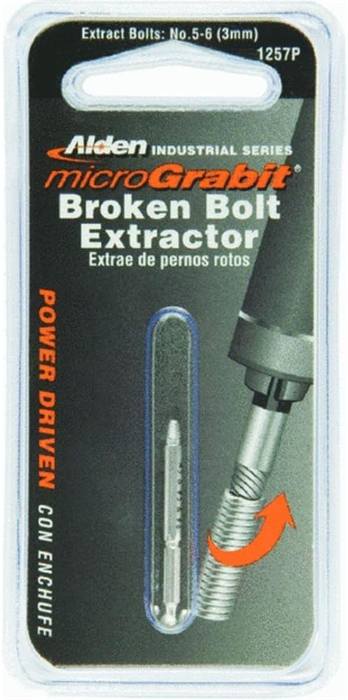 ALDEN CORPORATION 1257P Power Screw Extractor Set