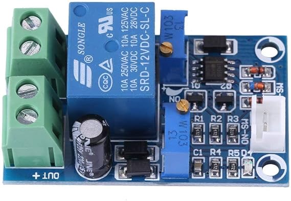 Low Voltage Board Module 12V Battery Undervoltage Cut Off Automatic Switch On Recovery Module Prolong Battery Life