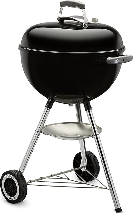 Weber Original Kettle Charcoal Grill, 18-Inch, Black
