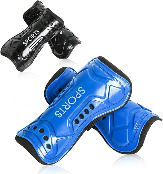 Soccer Shin Guards, Youth Soccer Shin Pads, Breathable and Lightweight Child Calf Protective Gear Soccer Equipment for 3-15 Years Old Boys Girls Toddler Kids Teenagers