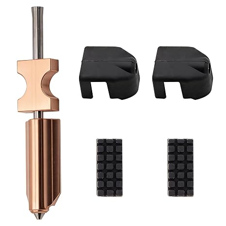 Qmagic 0.4MM Hotend Kit for Flash-foorge AD5X Nozzle, 2 Covers 2 Brush