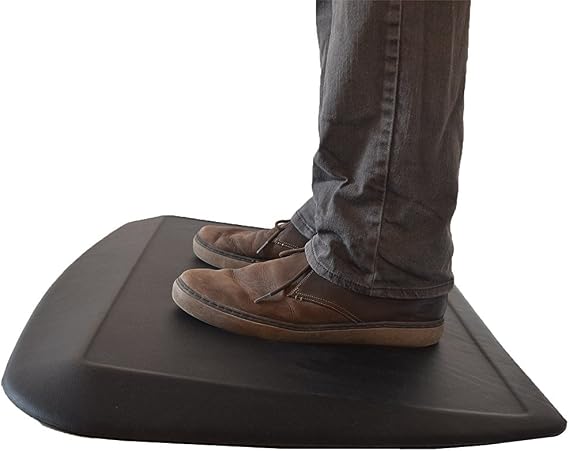 ErgoSlant - The Anti-Fatigue mat that Isn't Flat (Great for Your Standing Desk)
