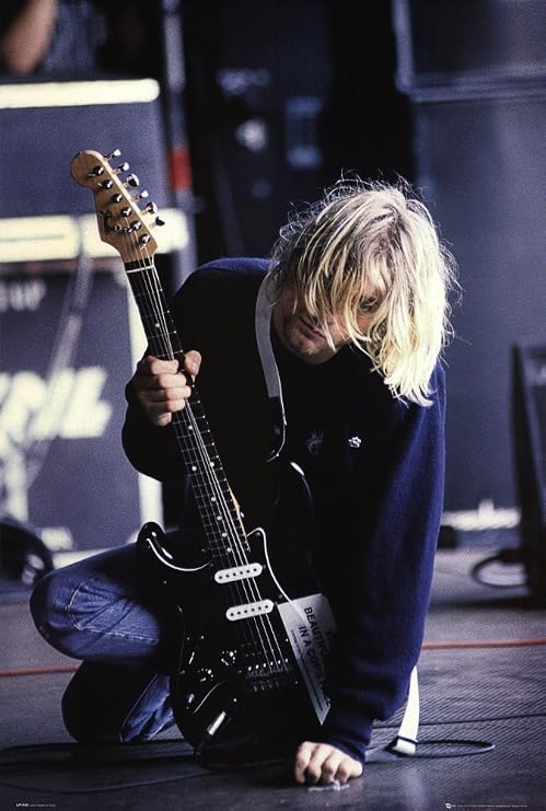 Kurt Cobain Poster 24 x 36in