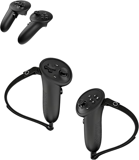 Silicone Protective Case for Steam Frame VR Controller Non-Slip Shockproof VR Grip Cover All-Round Anti-Scratch VR Hand Grip Protection