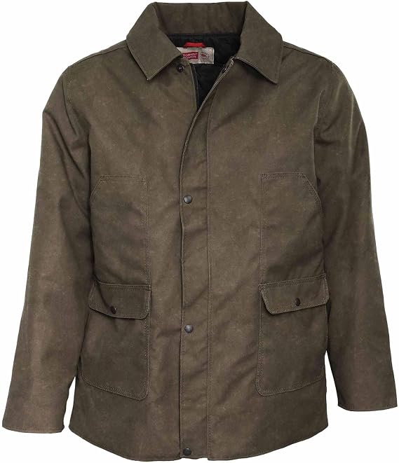 Stormy Kromer Mens Squall Jacket, Dark Oak, X-Large