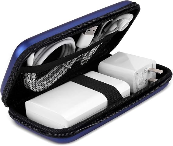iMangoo Travel Essential Electronics Organizer Charger Case Carrying Pouch
