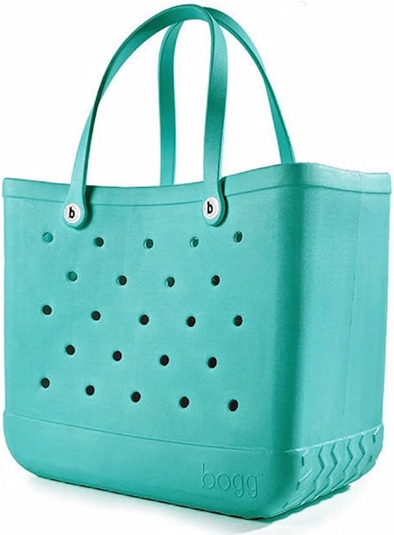 boggBag womens Beach Pool Tote, Turquoise, Large