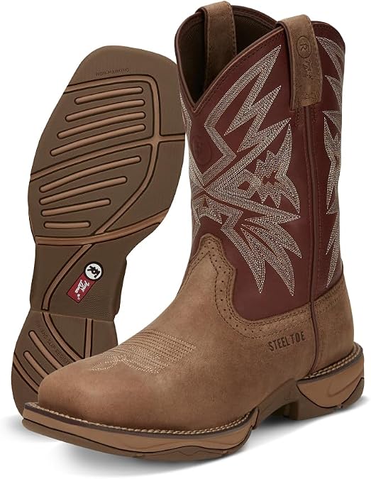 Tony Lama Bartlett Men's Steel Toe Boot