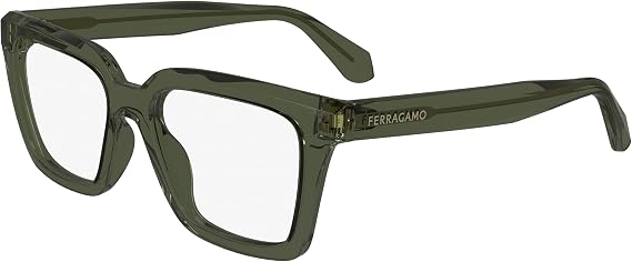 FERRAGAMO Eyeglasses SF 2985 320 Transparent Khaki