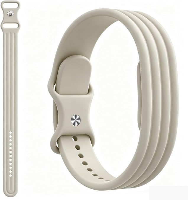 Silicone Band Compatible with Google Fitbit Air, Water & Sweat Resistant