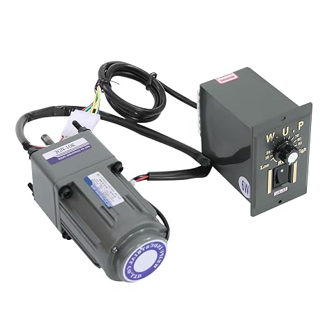 Gear Motor Electric Motor AC 6 W 220 V Gear Motor 0-135 RPM (10 K)