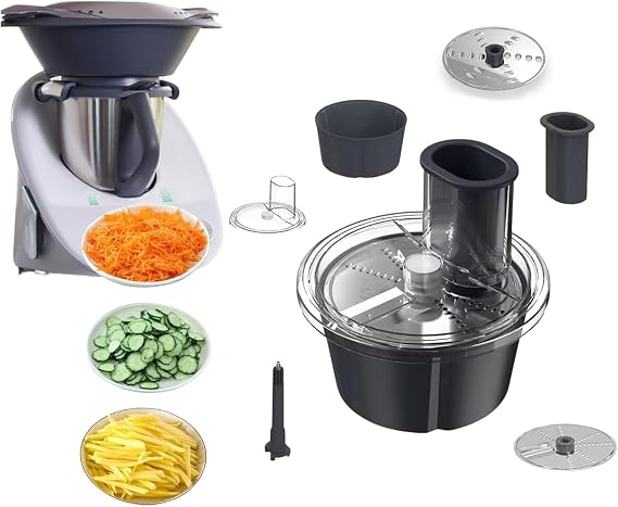 Food Processor Thermo mix Cutter Kit, Blender Slicings Shreddings Disc Accessory for Thermomix TM5 TM6