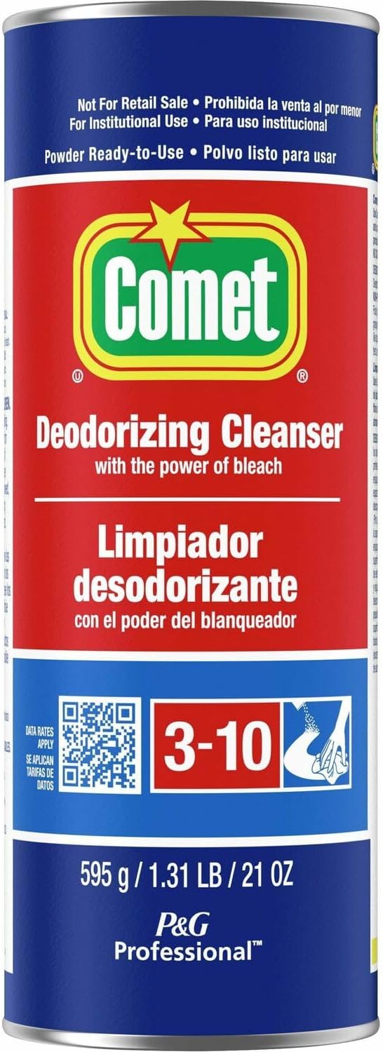 Comet 32987 Comet Powder Cleanser, w/Bleach, 21 oz.