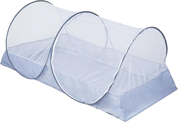 Up Mosquito Net Mesh Tent Portable for Bed with Net Bottom for Kids Adults, Camping or Travel