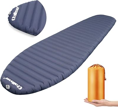 Ultralight Sleeping Pad for Camping, 74.8x23.2 Camping Mat with Pump Sack Inflatable Sleeping Pads Compact for Camping Backpacking Hiking Traveling Tent