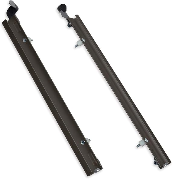Plexidor Performance Pet Door Sliding Track - Easy to Install Sliding Door Track with Flip Lock