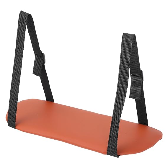 Healeved PU Sponge Brown Massage Bed Arm Rest Support, Hanging Shelf
