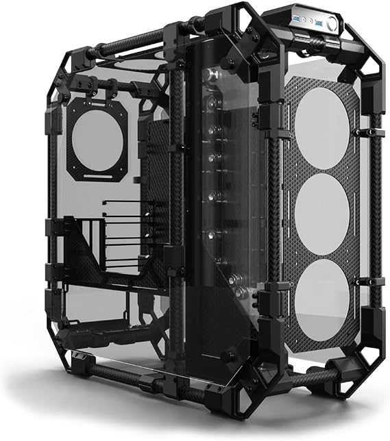 Alphacool Apex Pro Skeleton Carbon Case
