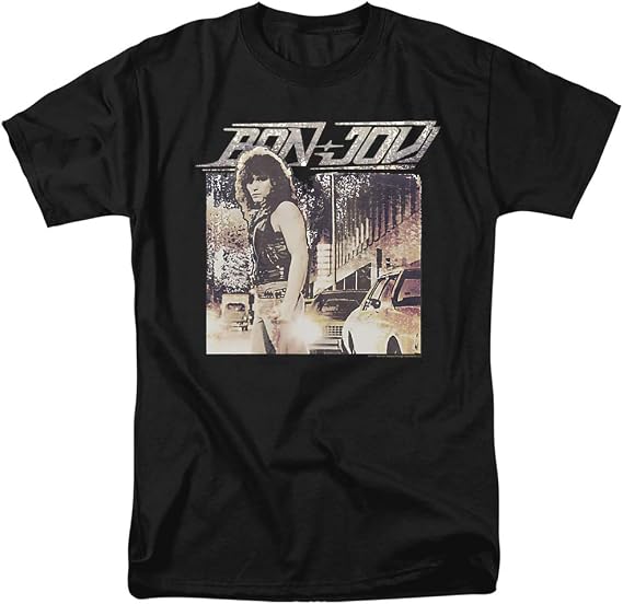 Bon Jovi Runaway Jon Unisex Adult T-Shirt