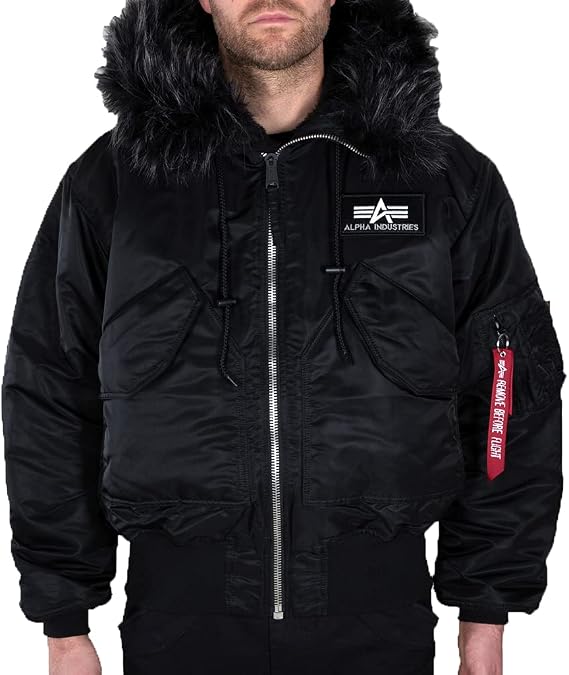 Alpha Industries Men's 45p Hooded Custom Jacket (pack of 1)