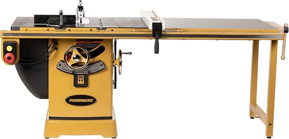 Powermatic 10-Inch Table Saw, Workbench, 50-Inch Rip, 5 HP, 230V 1Ph (PM2000B)