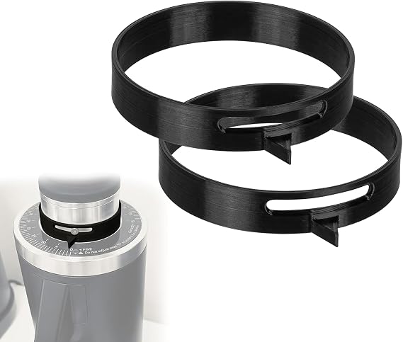 True Zero Espresso Grinder Adjustment Upgrade Compatible with DF54 & for Baratza Encore ESP – Stepless Micrometric Grind Control, Compact & Quiet Design, Tool-Free Installation, 2-Piece Set