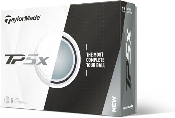 TaylorMade TP5X Dozen Golf Balls