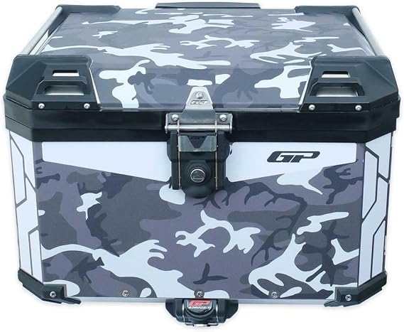 GP Kompozit DSN01 Universal 57 lt Desenli Alüminyum Motosiklet Çantası