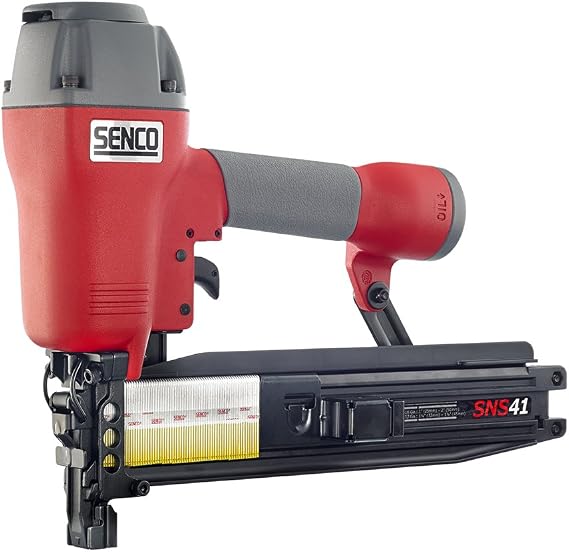 SENCO SNS41 Pneumatic Construction Stapler, 16 Gauge, 2" (3L0003N)