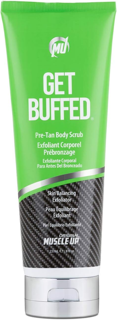 Pro Tan Get Buffed Pre-Tan Body Scrub Skin Balancing Exfoliator - 237 ml