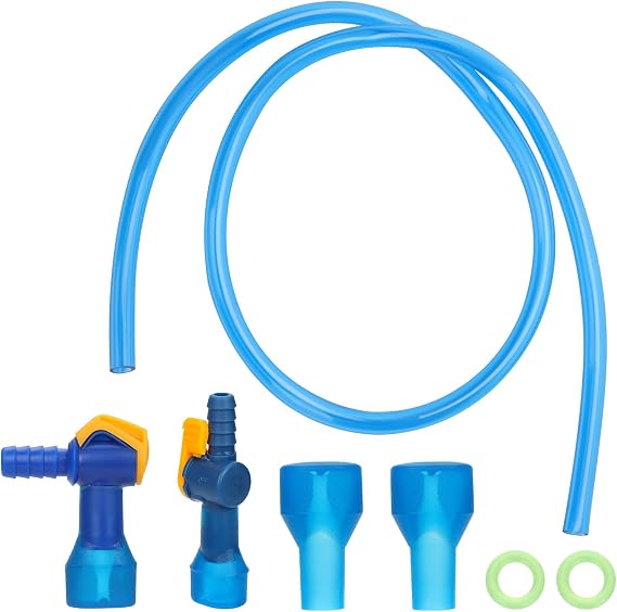 PEUTIER 9pcs Bite Valve Replacement for Camelbak, Blue Bladder Replacement