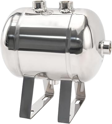 1 Gallon 304 Stainless Steel High Pressure Mini Small Portable Air Tank Air Reservoir Water Storage Tank