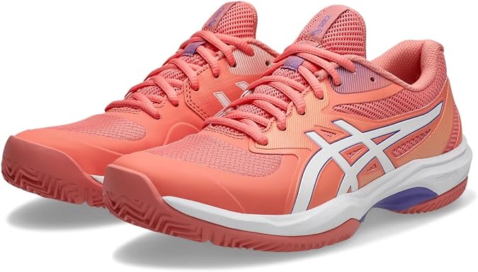 ASICS Women's Game Ff Padel Trainers, Guava White, 9 US