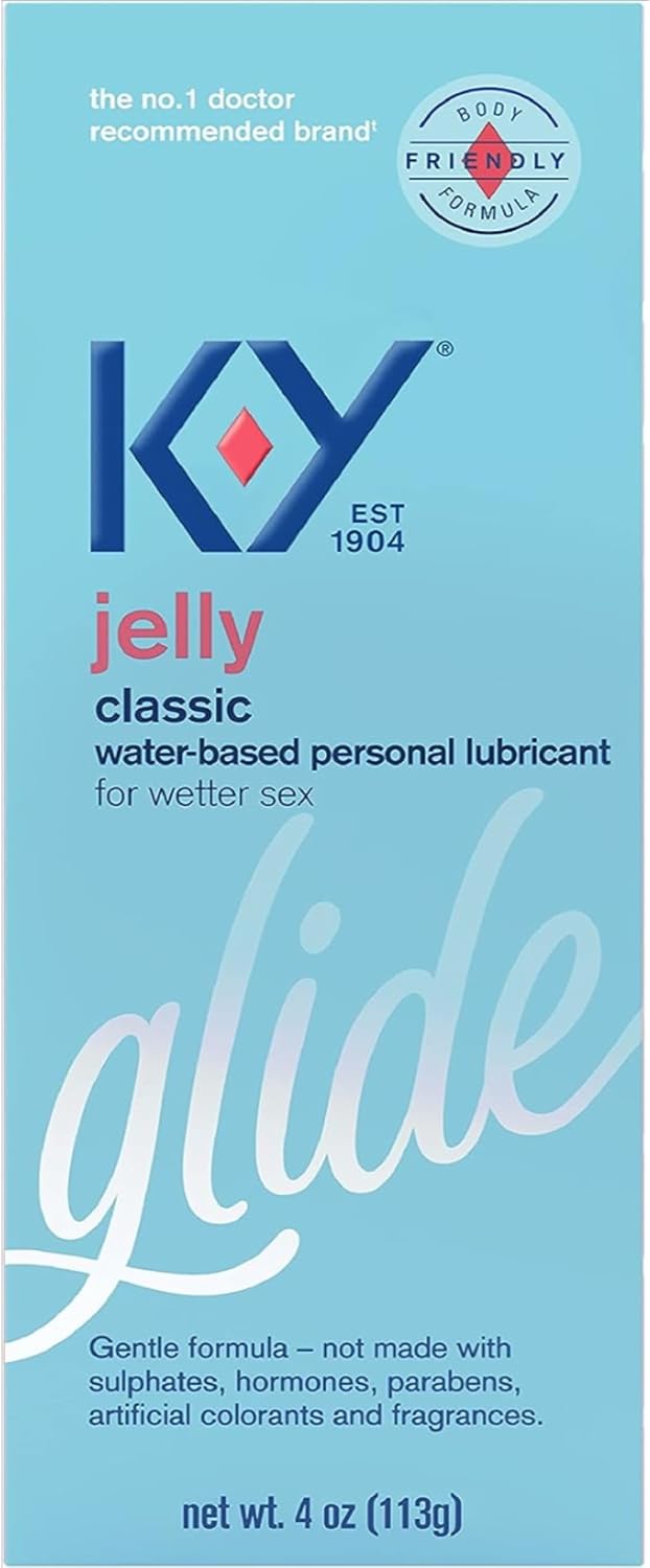 K-Y Jelly Personal Lubricant, 4 oz