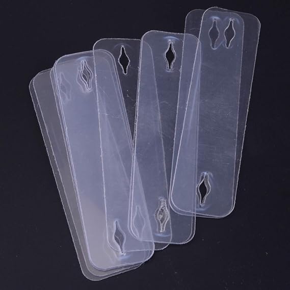 Tool accessories 10pcs Clear Invisible Tie Holders Stays down Tacks Bars Things Clips