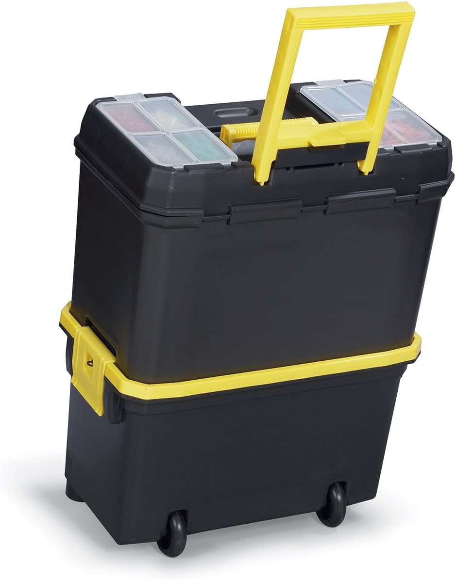 PORTBAG Mobil Takım Çantası, Siyah/Sarı