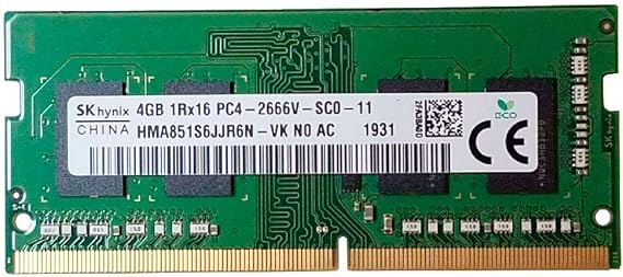 SK Hynix 4GB DDR4 2666MHz SODIMM Memory Module