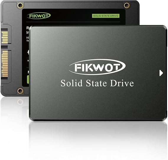Fikwot FS810 4TB SSD, 2.5" SSD SATA III 6Gb/s, Solid State Drives, Up to 560MB/s, 3D NAND TLC Flash, Internal SSD for Desktops and Laptops(Black)
