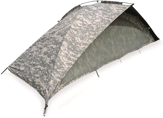 Lightweight One Person ACU Outdoor Improved Combat Shelter Tent for Backpacking, Camping, Hiking