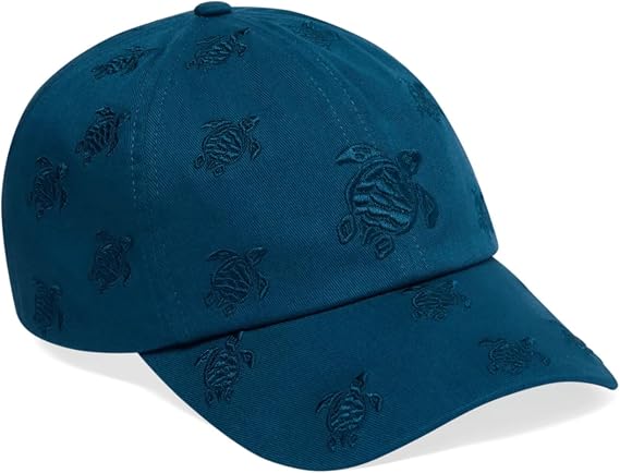 Embroidered Cap Turtles All Over