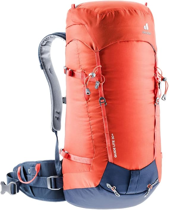 Deuter Guide Lite 30+ Lightweight and Comfortable Alpine Backpack for Expedition, Mountain Climbing, and Ski Tours